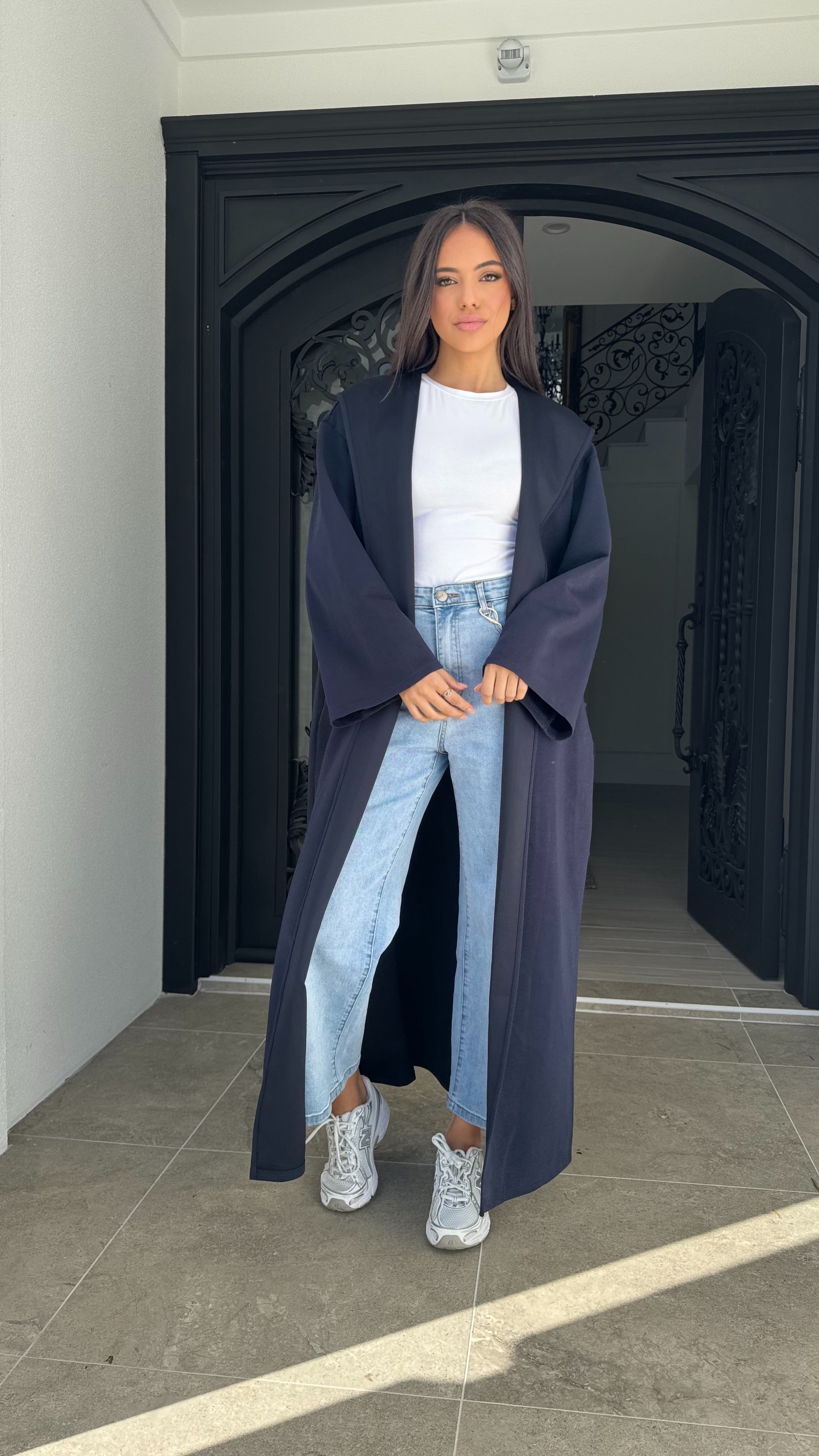 Ponte Hooded Cape
