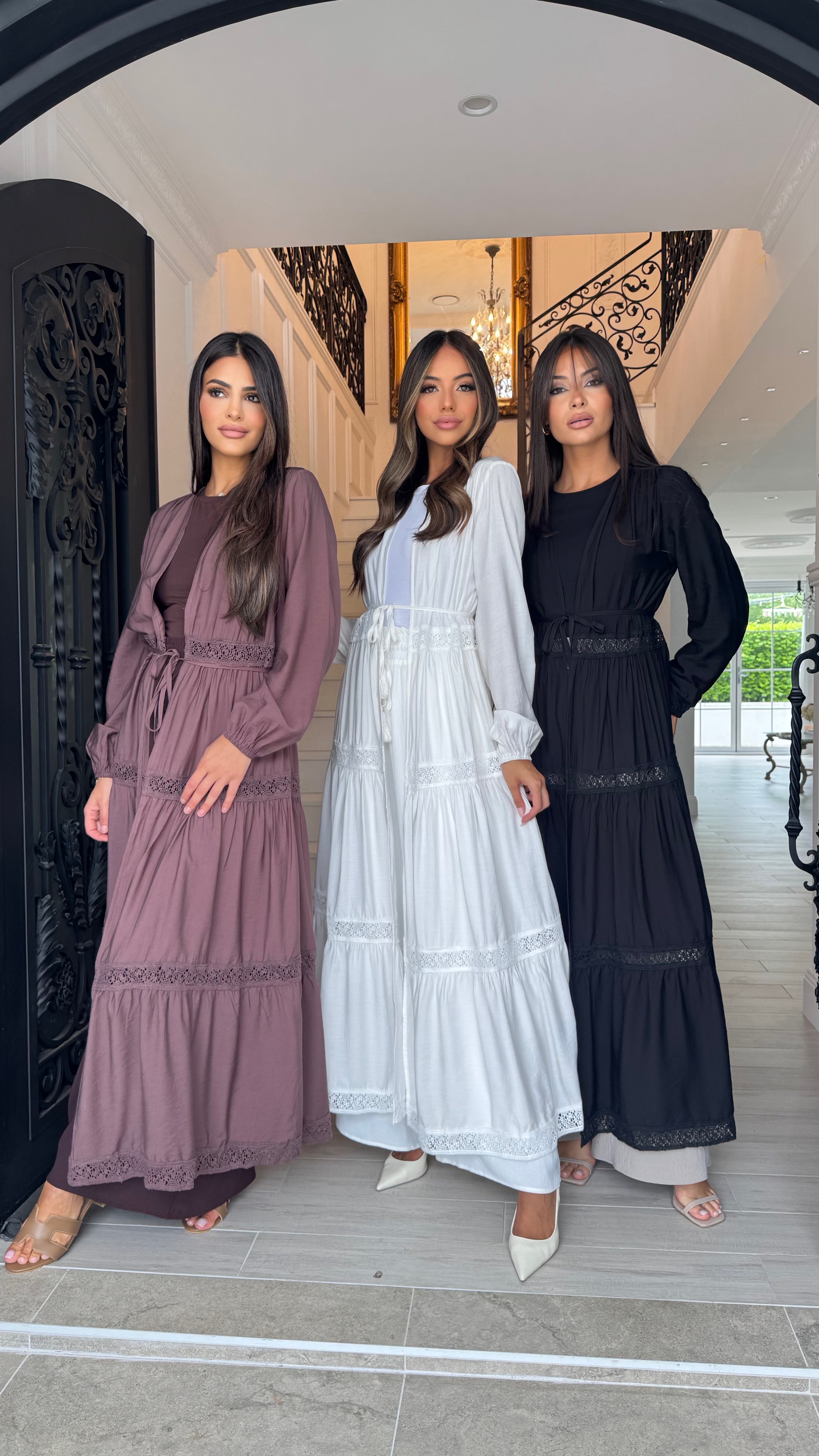 Alira Lace Detail Cape