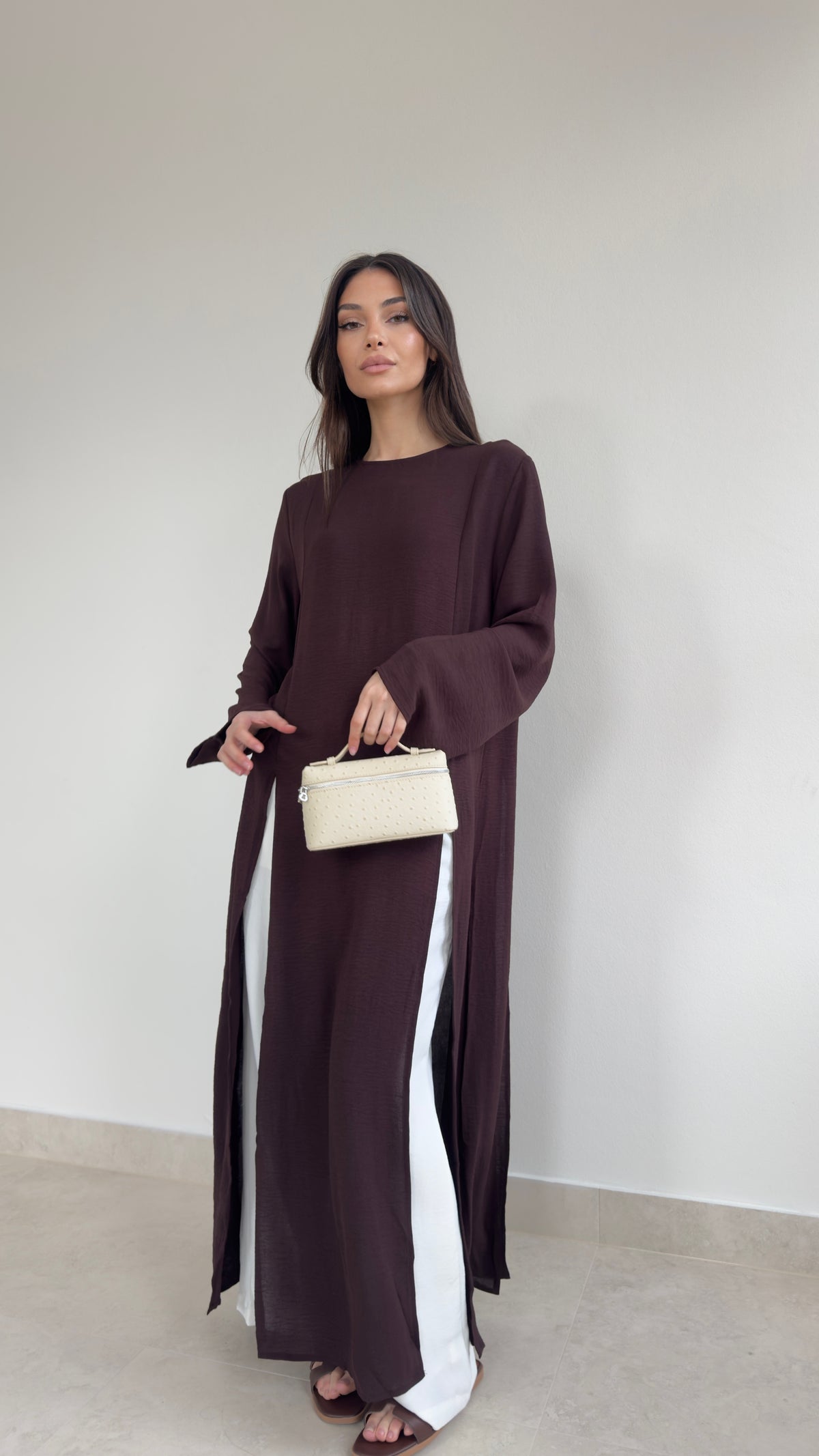 Modest split tunic