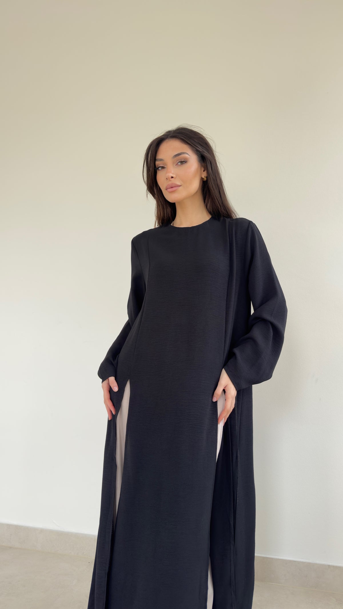 Modest split tunic