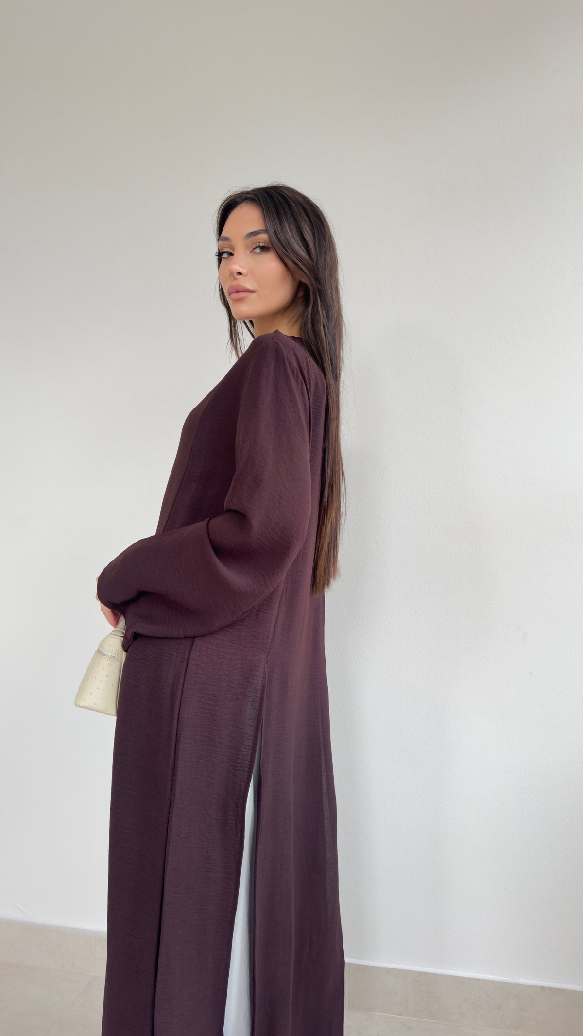 Modest split tunic