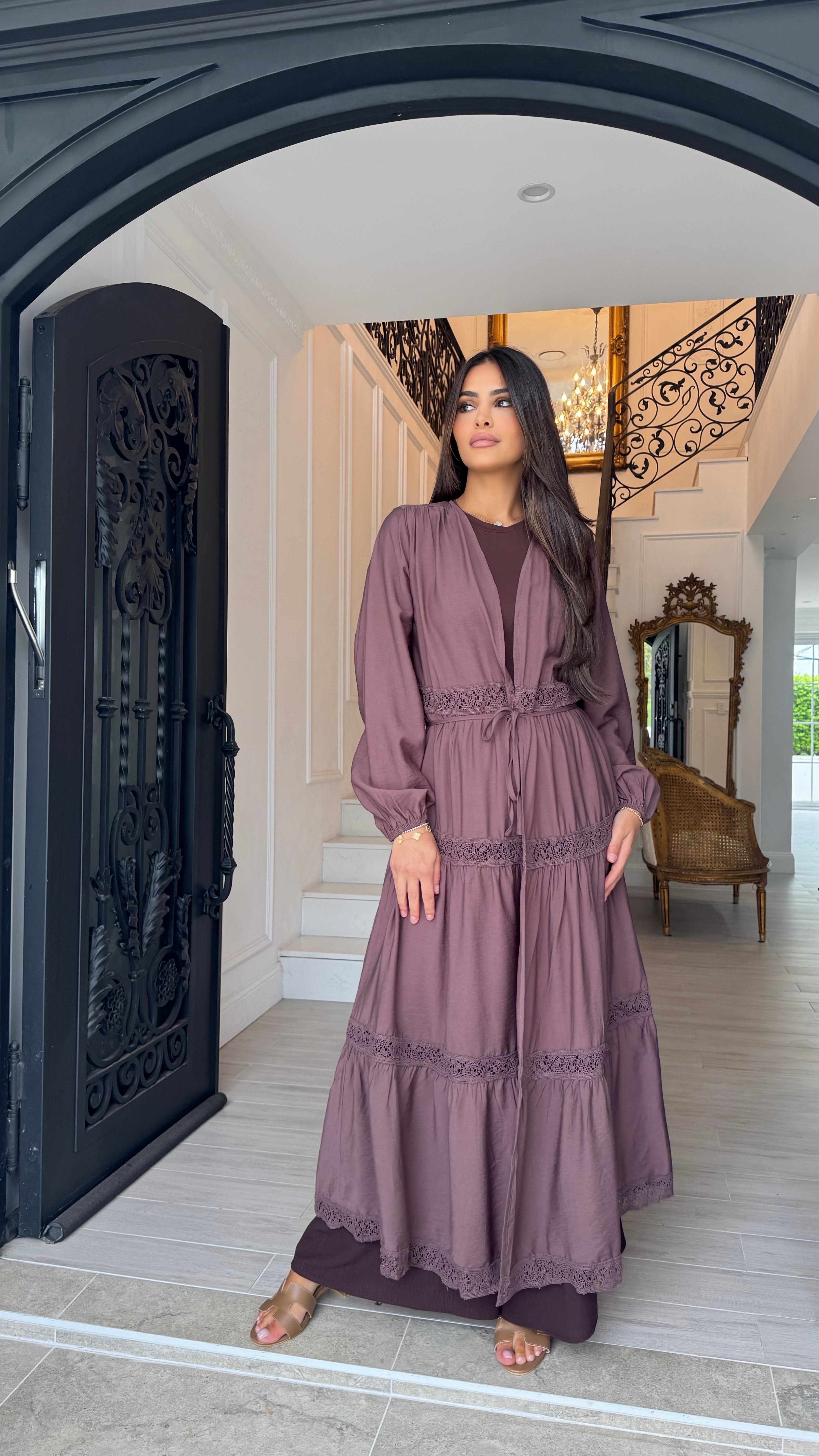 Alira Lace Detail Cape