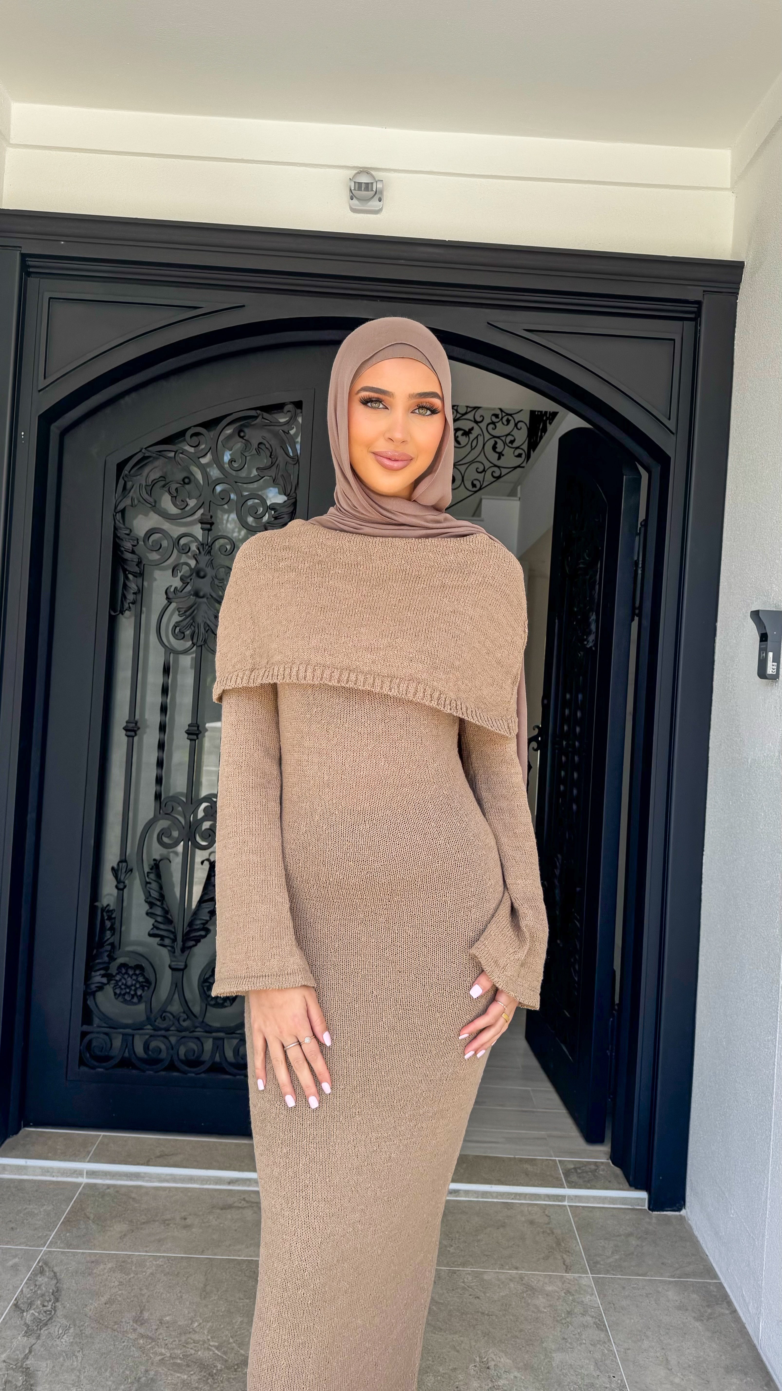 Glam off shoulder dress