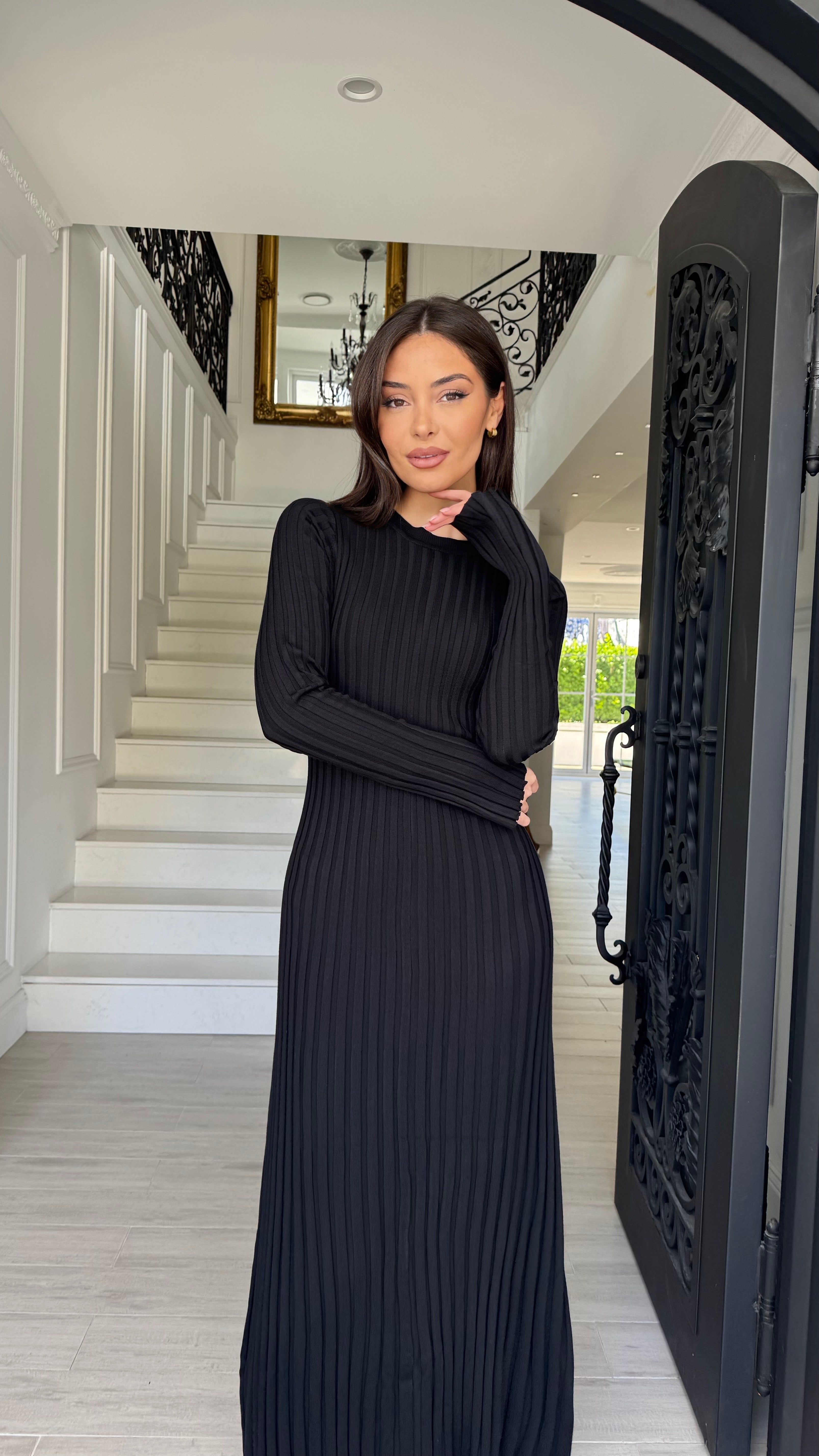 Sass knit dress