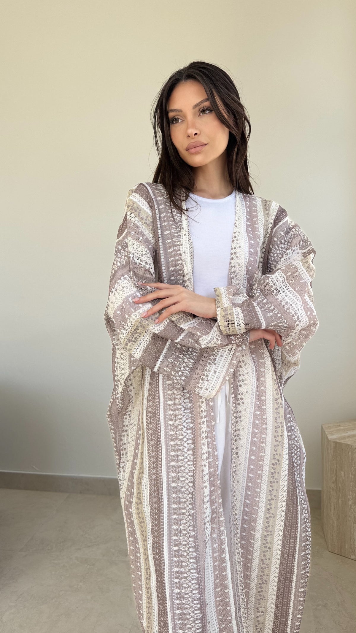 Pastel Crochet Cardigan