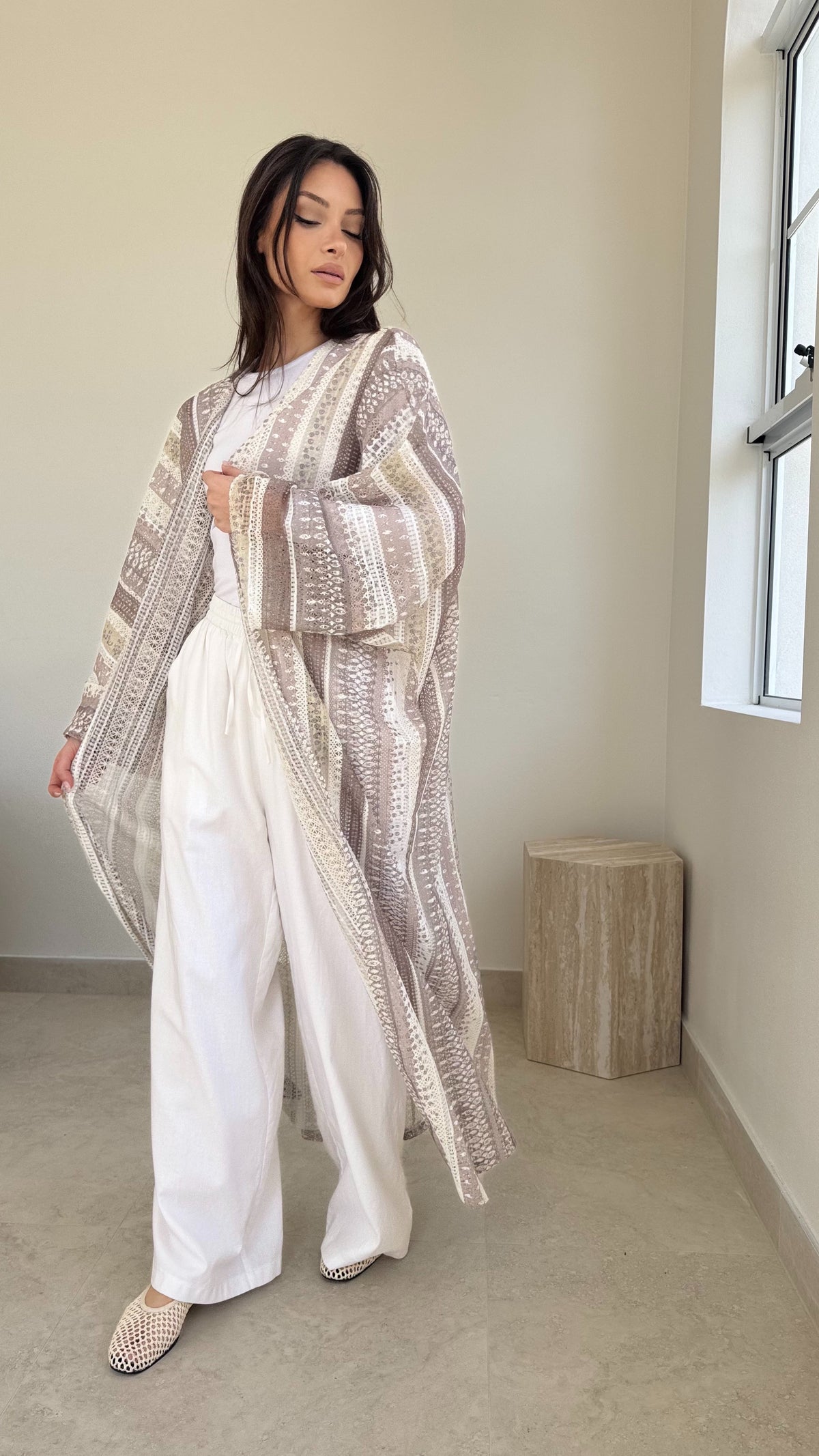 Pastel Crochet Cardigan