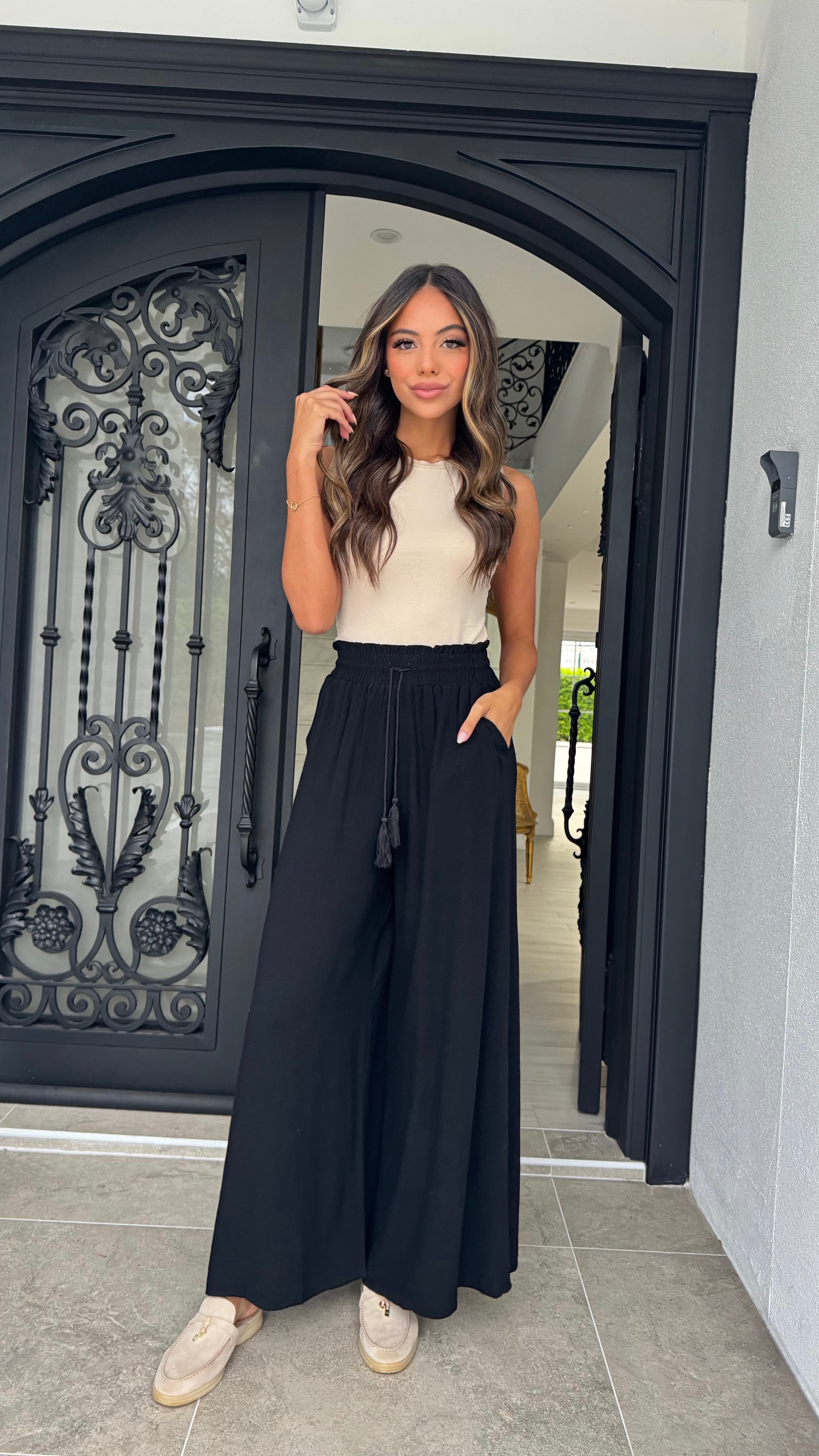 Staple Wide leg Linen Pant