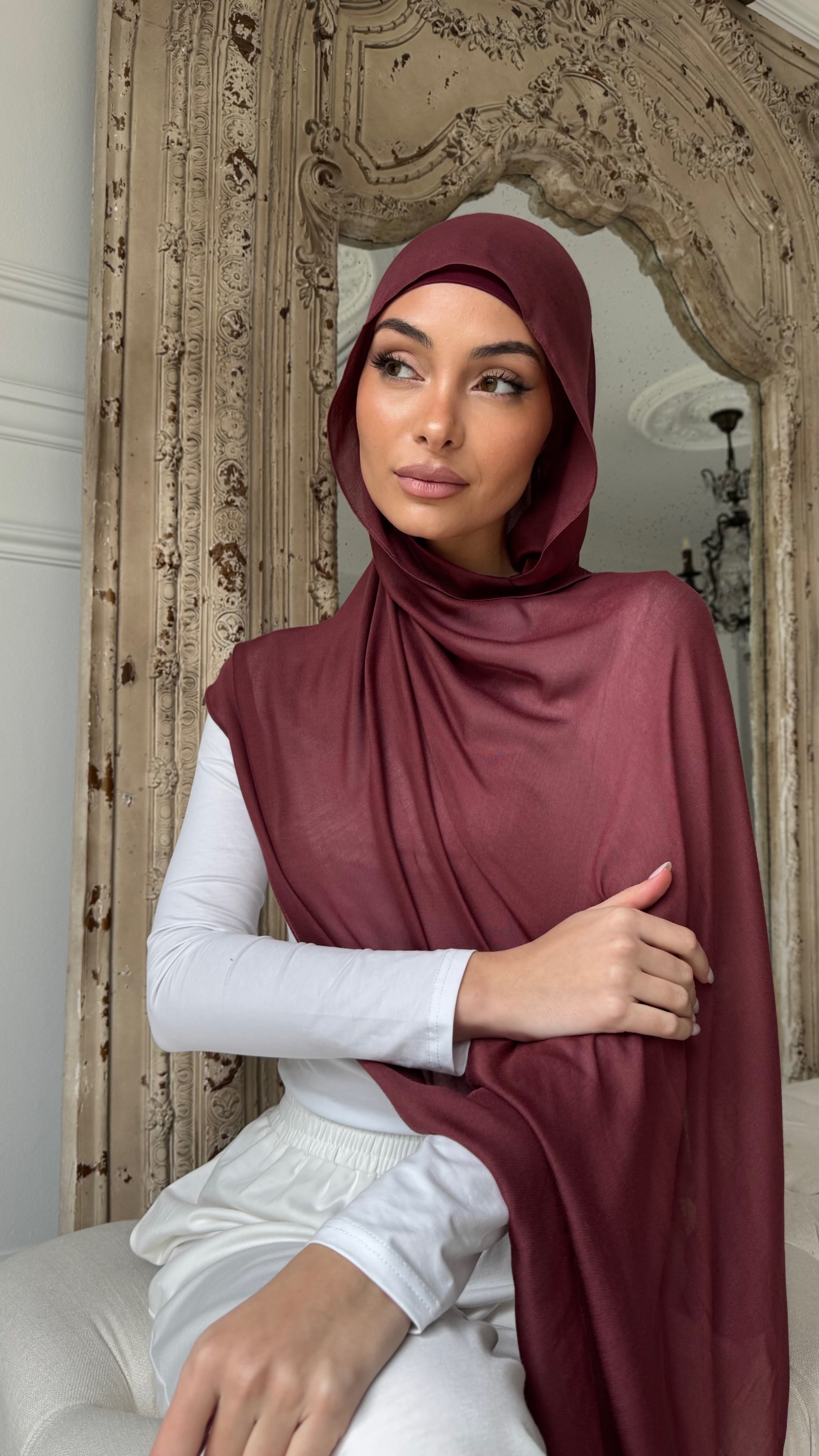 Rosewood modal scarf