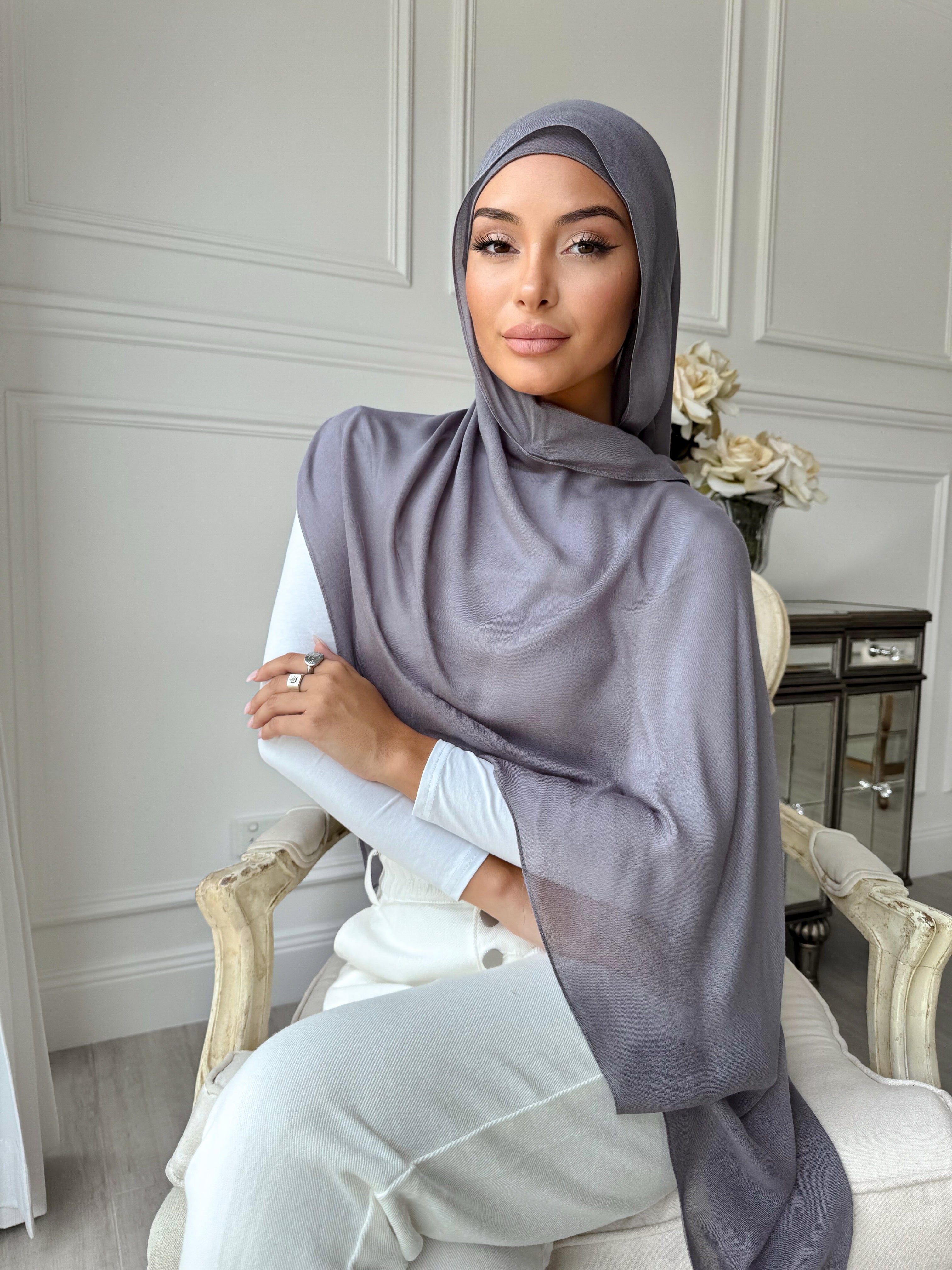 Powder Blue modal scarf