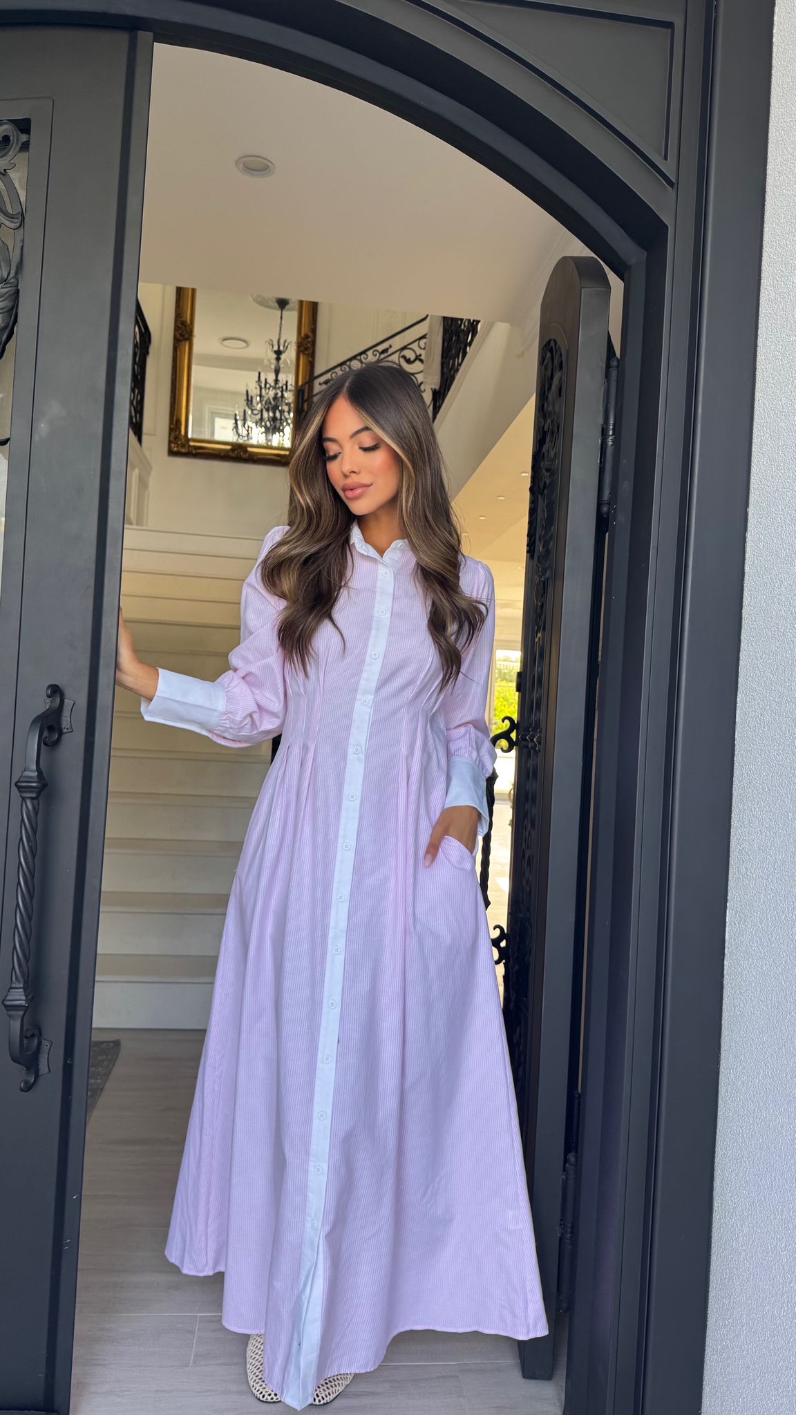 Classic Stripe Dress