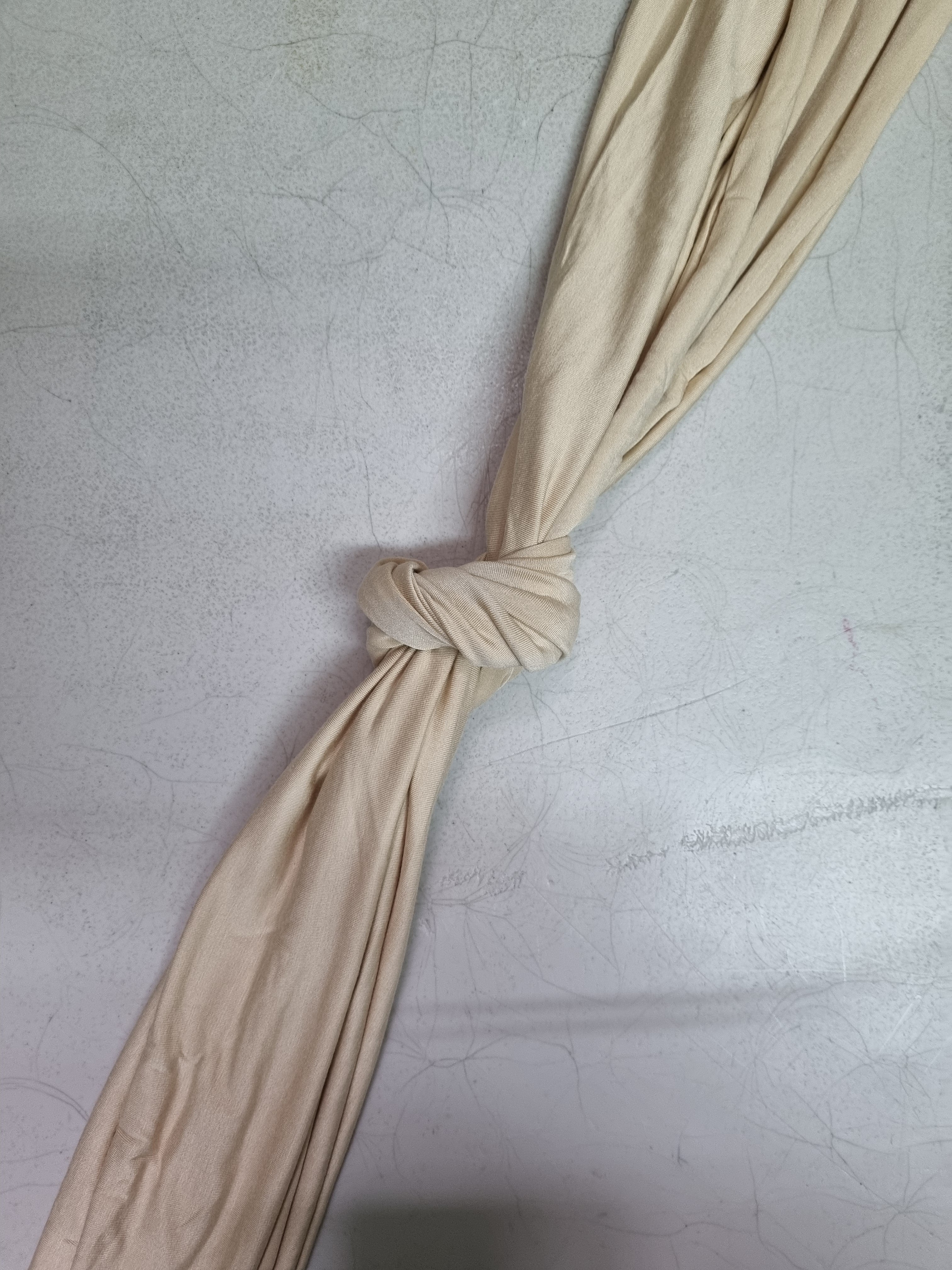 Butter Cream Jersey Scarf