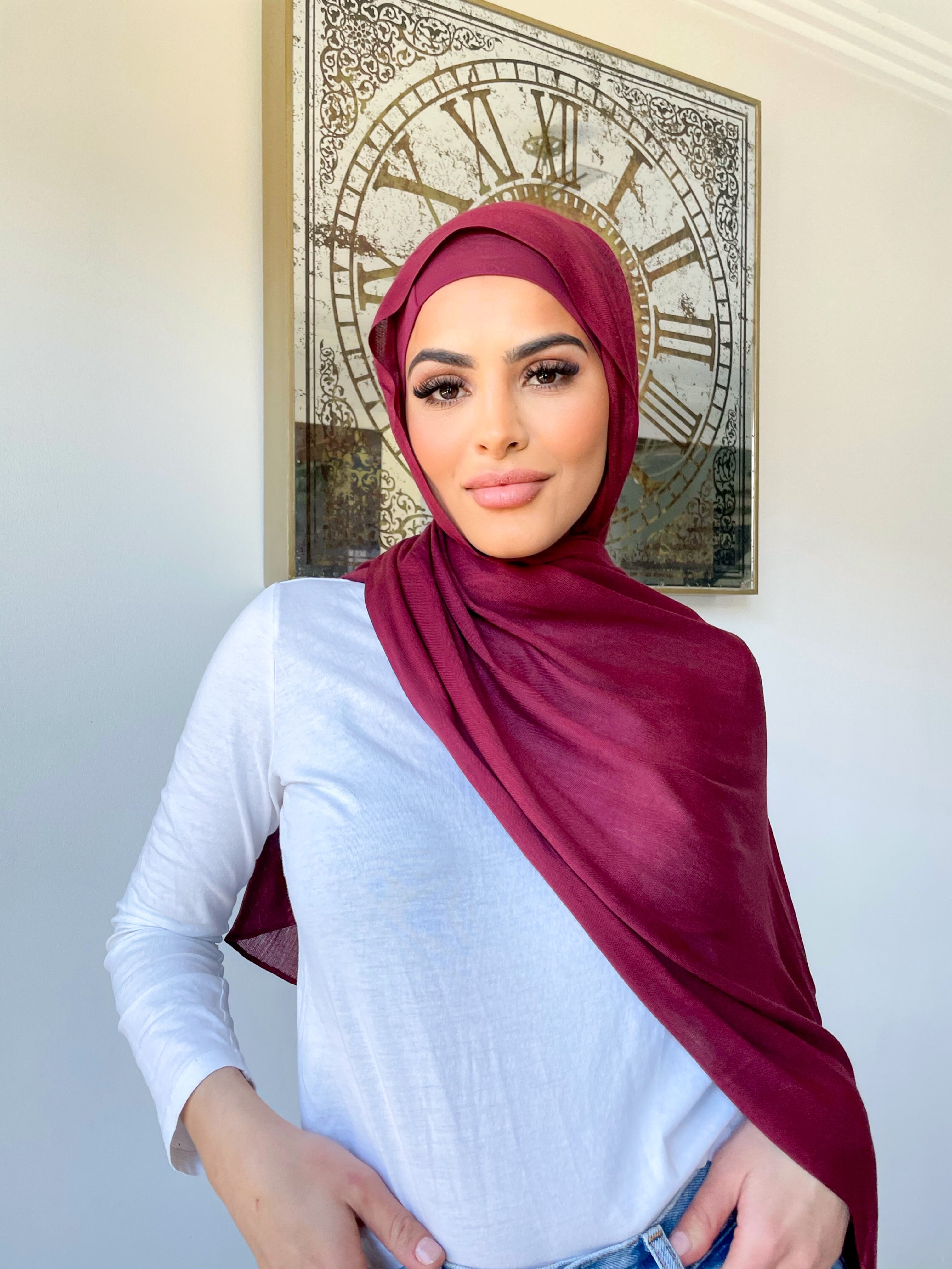 Maroon Scarf