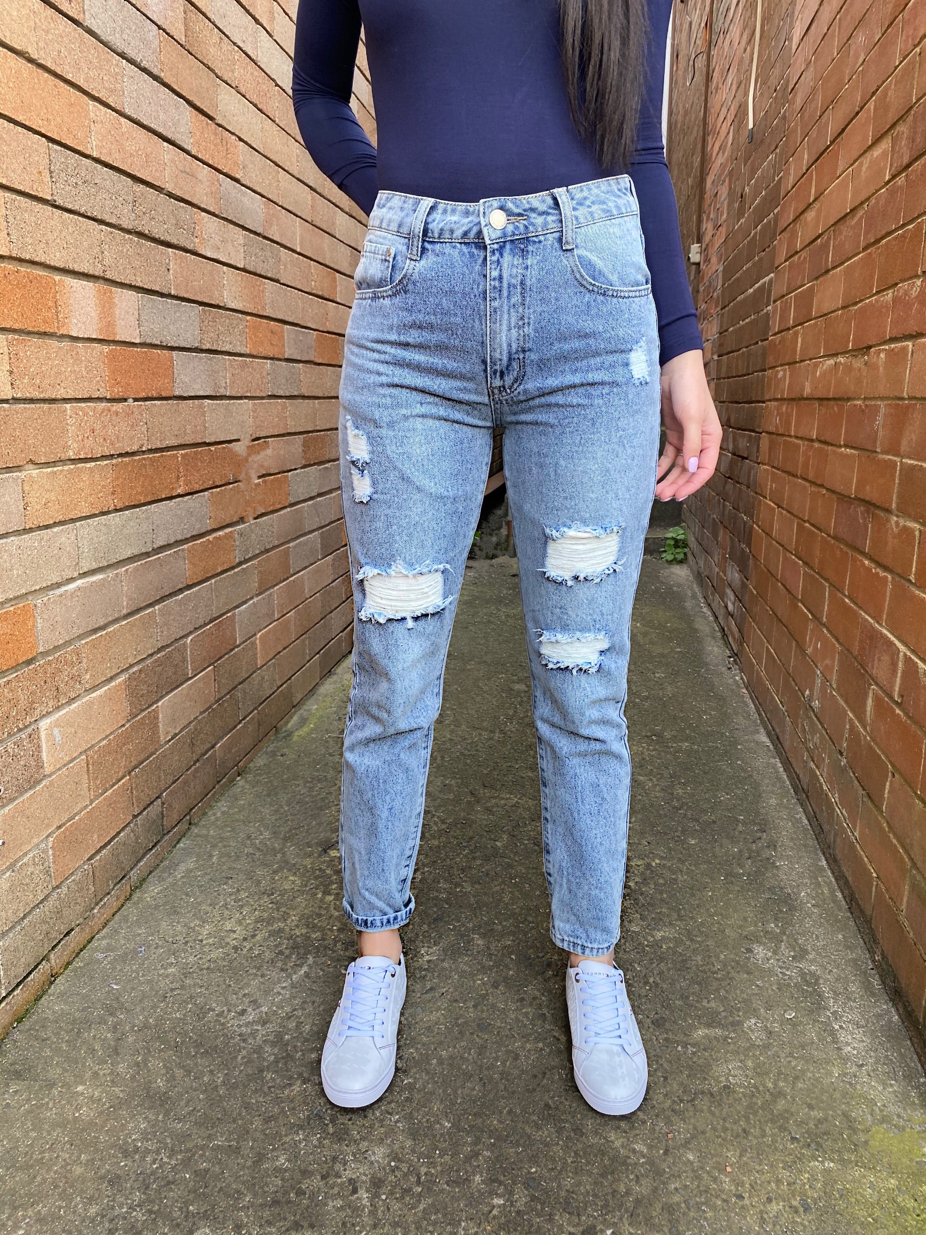 Distressed Jeans - Urban Culture