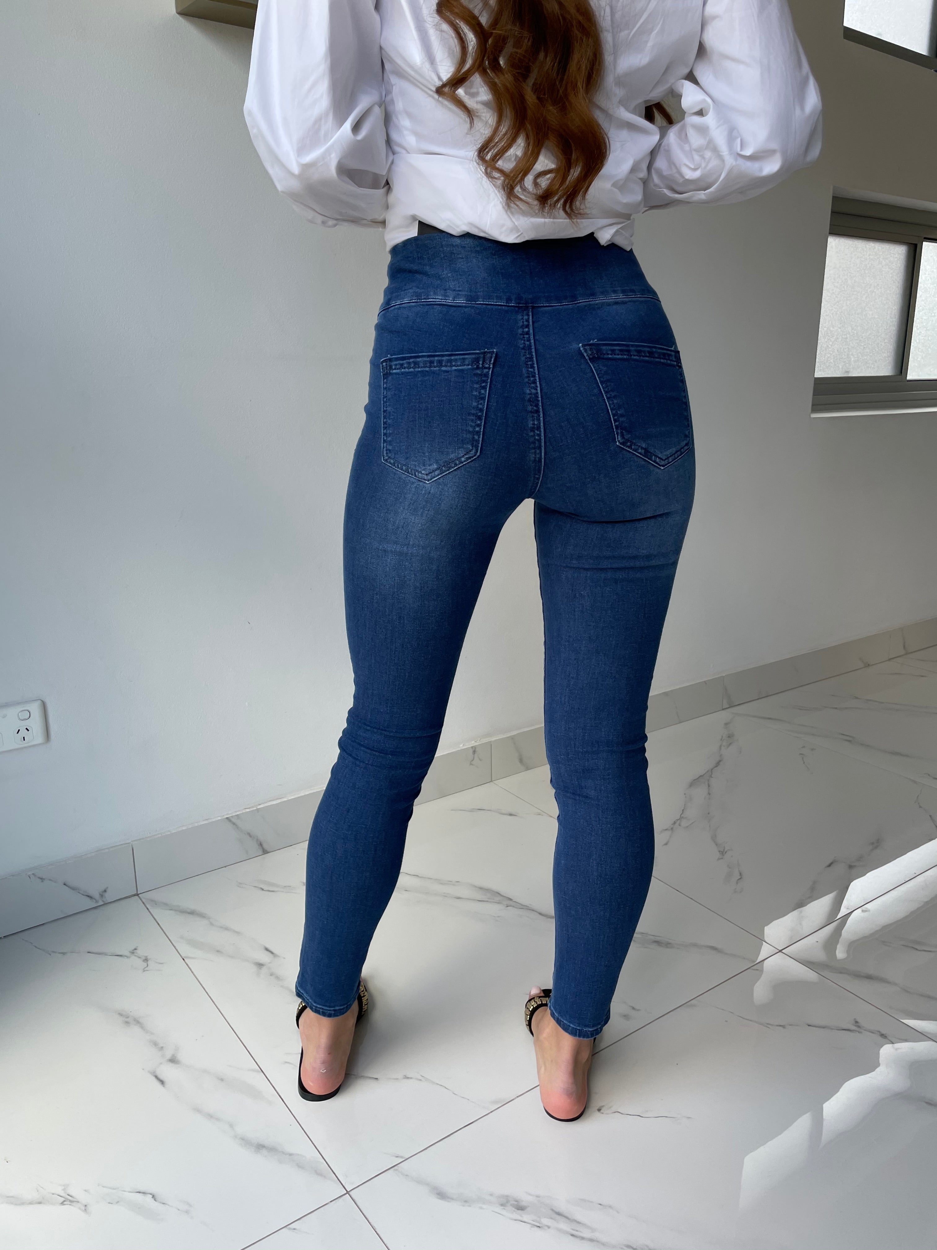 Thick Waist Jeans