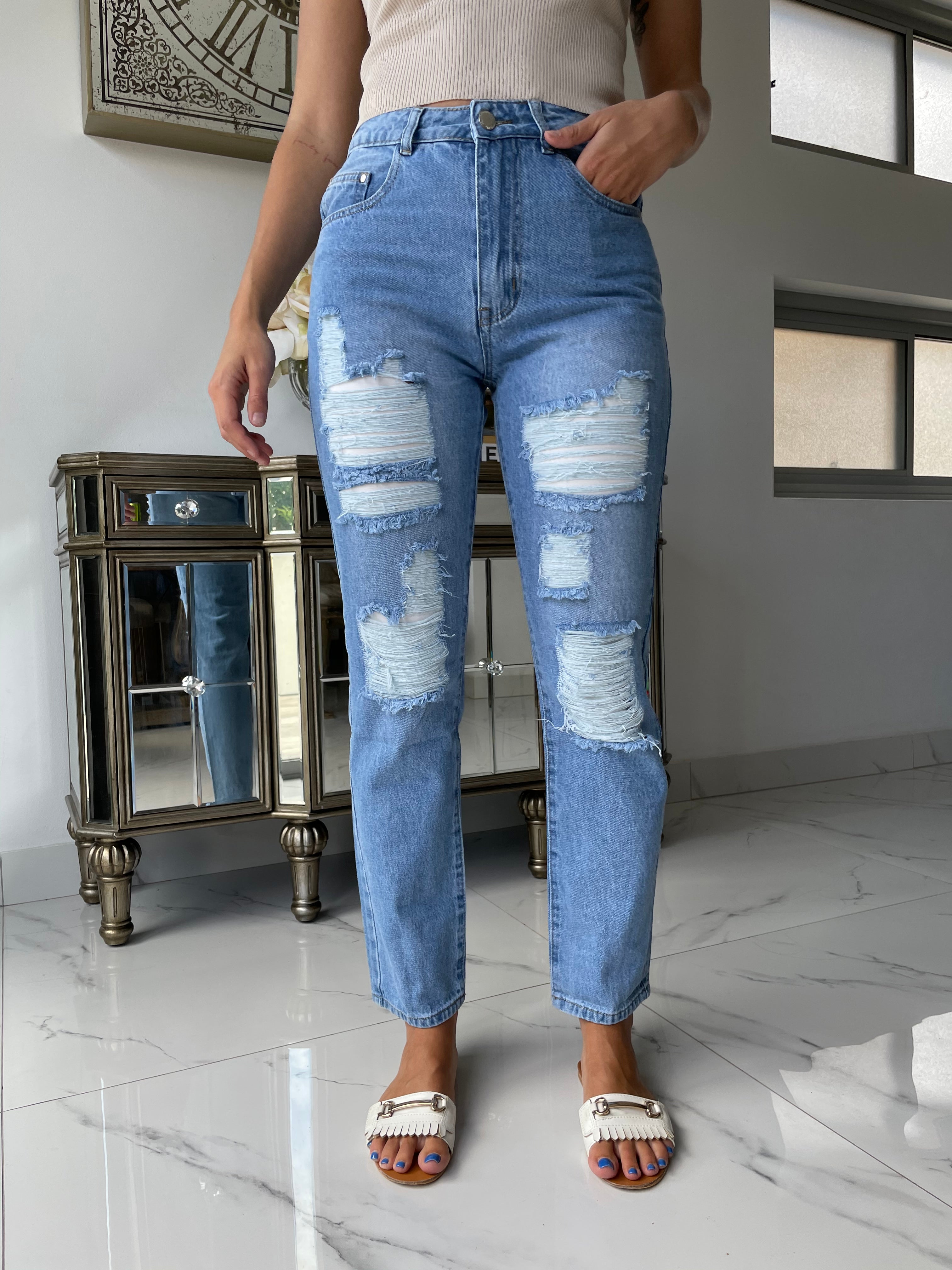 Light Ripped Jeans